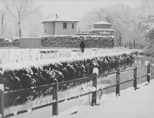 Villa Angelica. Torretta. Panorama invernale. Foto Mario Ingrosso